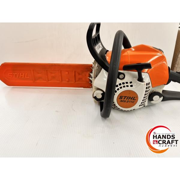 【中古】STIHL チェーンソー MS211C ☆スチール STIKL エンジンチェンソー MS211C 中古品 : ハンズクラフト