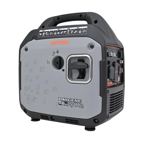 DAYTONA DAYGENE 2700e 発電機 55642 2700W 100V 中古 ※ハンチングあり 現状品 工具 DAYTONA デイトナ インバーター発電機 DAYGENE2700e リモコン付き