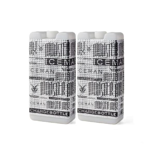 夏物特価　YAMASHIN 山真製鋸 冷却衣服用オプション アイスマン モンスターMAX5.0 2本入り 1000ml チャージボトル ICM-MX5-W1-2