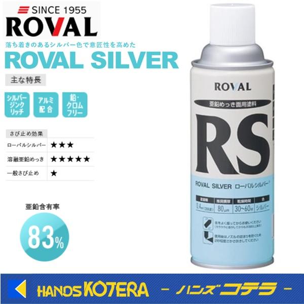 在庫特価 ROVAL ローバルシルバー シルバージンクリッチスプレー 亜鉛 