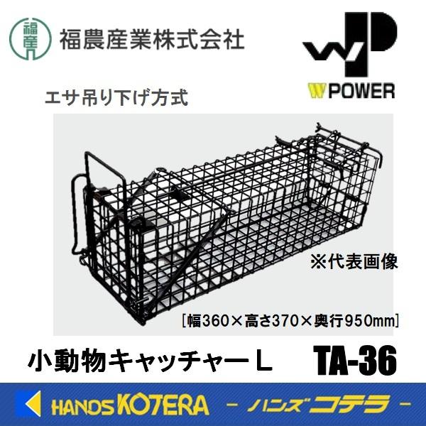 代引き不可  WPOWER  小動物キャッチャー Ｌ エサ吊り下げ方式  TA36 [幅360×高さ370×奥行930mm]  小動物捕獲器