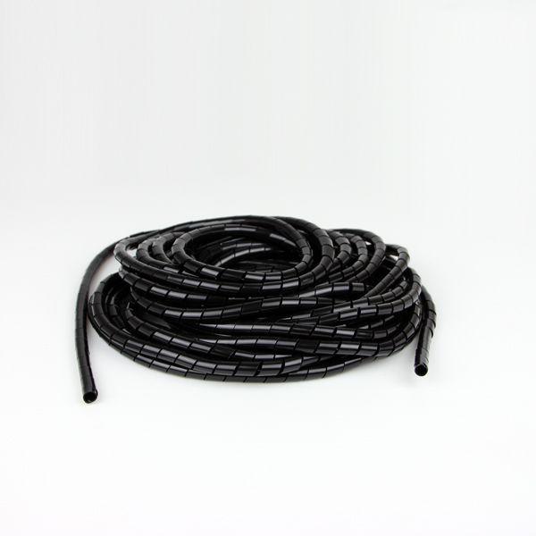 スパイラルチューブ SB-10-B 黒 内径：8.2mm 長さ：10m （3739481