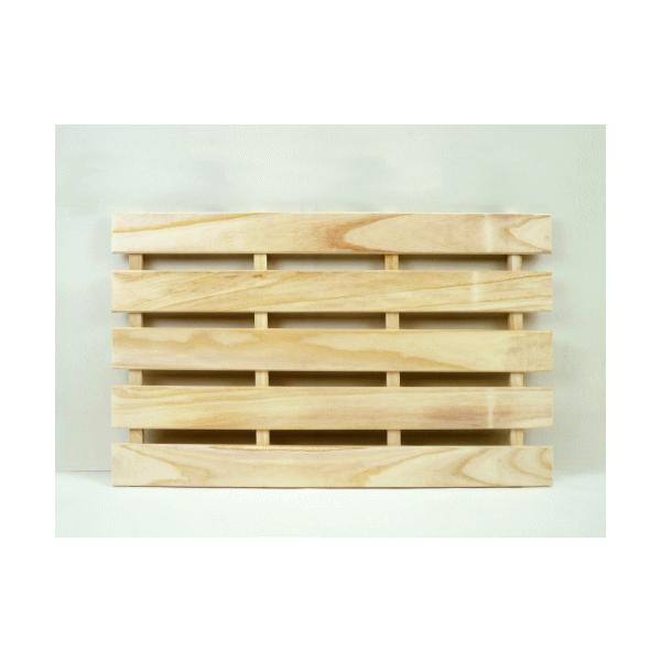 割れや狂いが少ない特徴をもつ桐（キリ）を使用した、ハンズマンオリジナルのすのこ２枚組です。従業員宅の押入れを測りつくして決められた７サイズから、きっと、お宅の押入れに合うサイズや組み合わせが見つかります！組み合わせ例につきましては、画像の一...