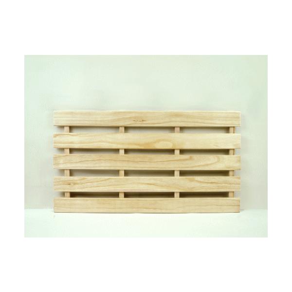 割れや狂いが少ない特徴をもつ桐（キリ）を使用した、ハンズマンオリジナルのすのこ２枚組です。従業員宅の押入れを測りつくして決められた７サイズから、きっと、お宅の押入れに合うサイズや組み合わせが見つかります！組み合わせ例につきましては、画像の一...