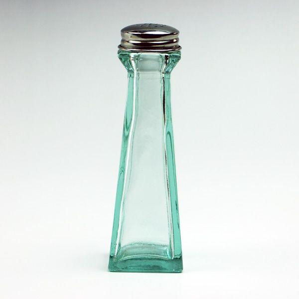 塩コショウ入れ 塩 入れ 容器 / エコガラス調味料入れ ピラミッド 5377