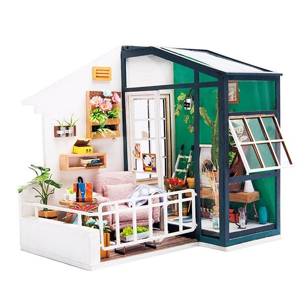 Robotime Dgm05 6622 ミニチュアハウス バルコニー 3d ウッドパズル 取寄せ商品 送料別 通常配送 ハンズマン 通販 Yahoo ショッピング