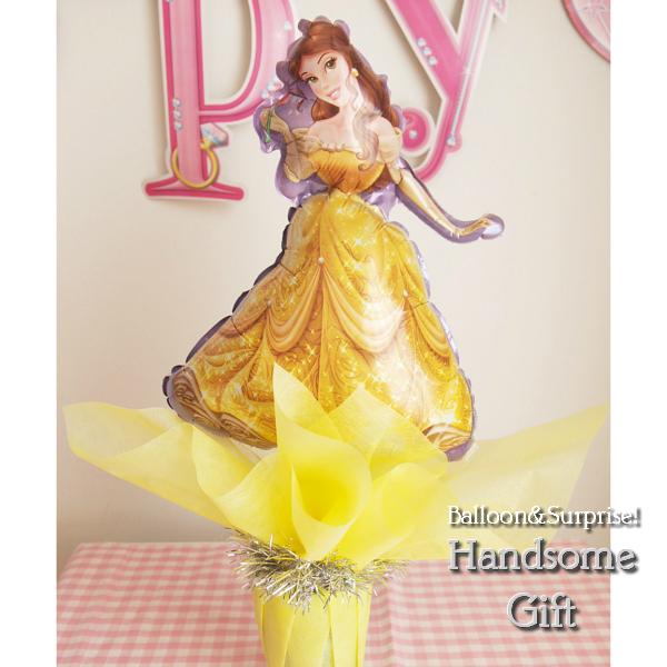 美女と野獣 ベル バルーンギフト ディズニー バルーン電報 バルーンポット プリンセスベル お誕生日 発表会 リサイタル 記念日 キャラ電 祝電 子供 あすつく B17 Bppb ハンサムギフト 通販 Yahoo ショッピング
