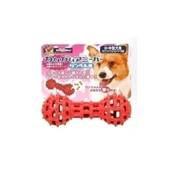 ドギーマンハヤシ ハヤシ カムガムアミーバー ダンベル M 〔ペット用品〕