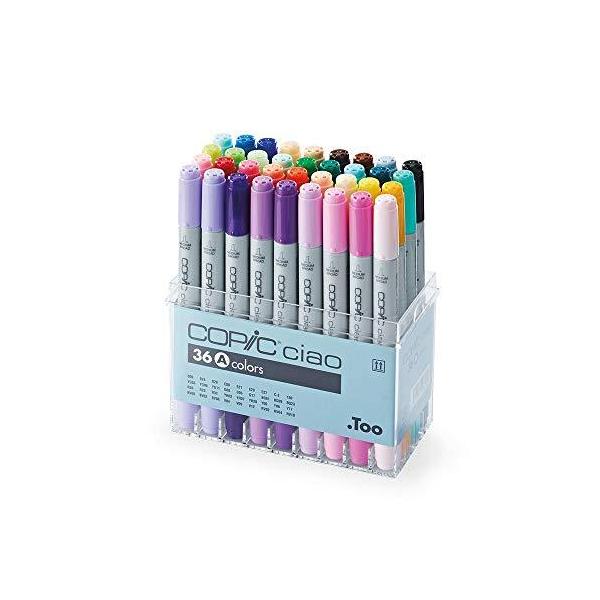 コピック チャオ 36色Aセット 12503003 :a-B000MRSUTE-20201211:ハンド
