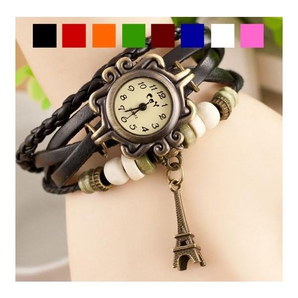 腕時計 レディース 時計 アンティーク風腕時計全８色 エッフェル塔 レディース かわいい バンド レディース 腕時計 ブラック 腕時計 レディース ジュエリー 0cl 帽子屋handy Caps 通販 Yahoo ショッピング