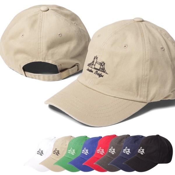 London Bridge コットンカラーcap 全8色 カラーキャップ ワンポイント ワッペン レディース メンズ 帽子 カラーキャップ ベースボール キャップ 53cp00012 帽子屋handy Caps 通販 Yahoo ショッピング