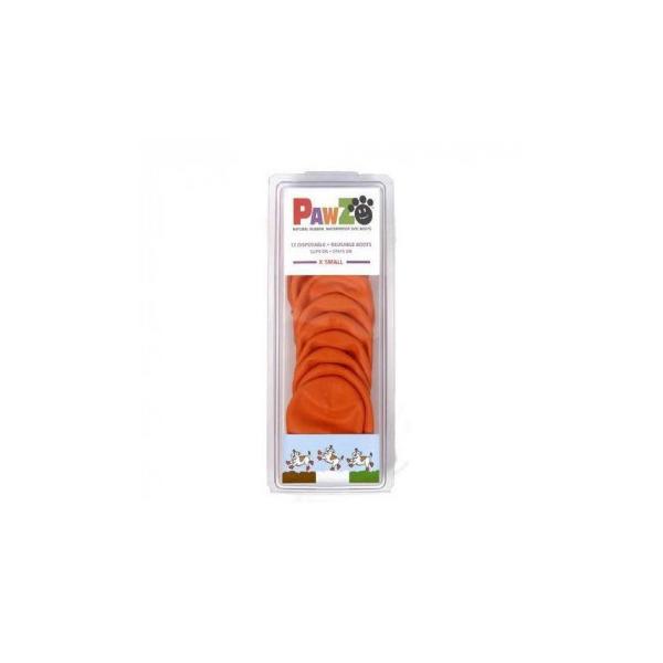 他サイト： 正規輸入品　アメリカ　Pawz Dog Boots社製　ポウズ　ラバードッグブーツ　オレンジ　XS　PZXSの商品画像