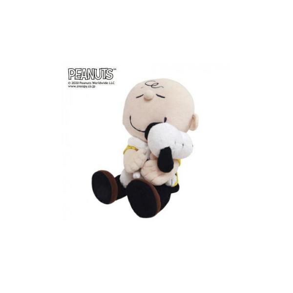 吉徳 スヌーピー(SNOOPY) ぬいぐるみ チャーリー・ブラウン ハグ