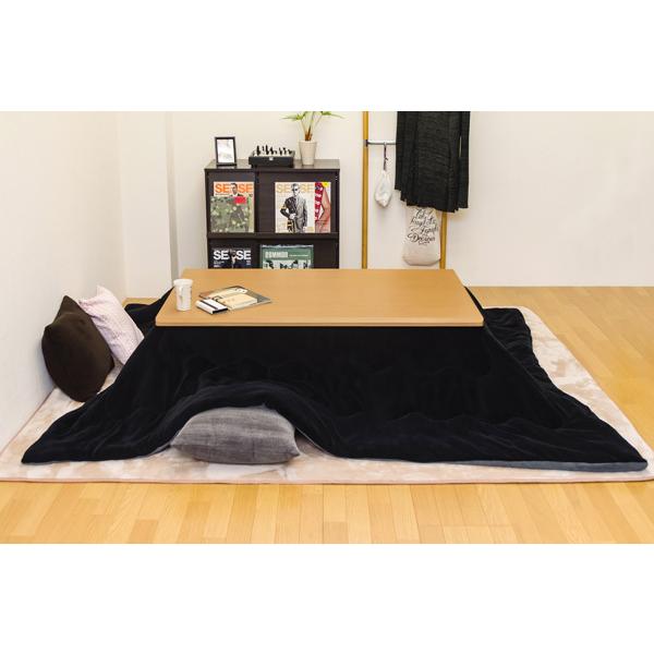 3段階継脚ダイニングコタツ 135×80 BR/NA : ns-9853532 : ハンディ 