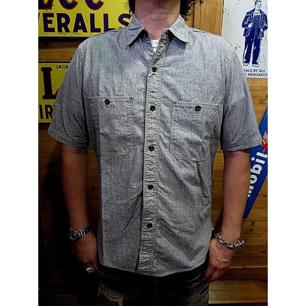 FREEWHEELERS / 半袖シャツ/15/コットン/WHT/The Union Special Overalls// hangar-market_2323006wht