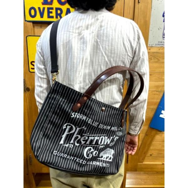 Pherrow's（フェローズ） バック Pherrow's TOTE BAG 24W-PSBG1 BLACK