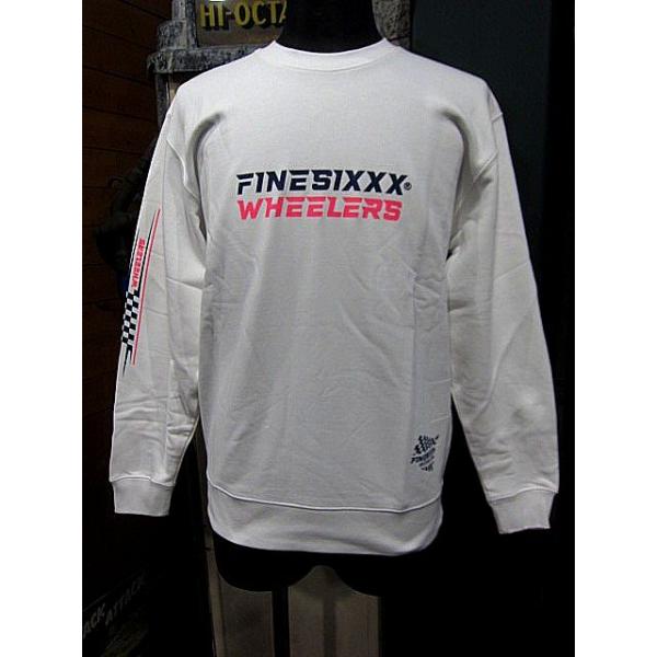 ファインシックス スウェット FINESIXXX FINE-FLAG GRAPHIC CREW NECK