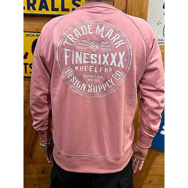 ファインシックス スウェット FINESIXXX TRADE MARK EMBROIDERY SWEAT