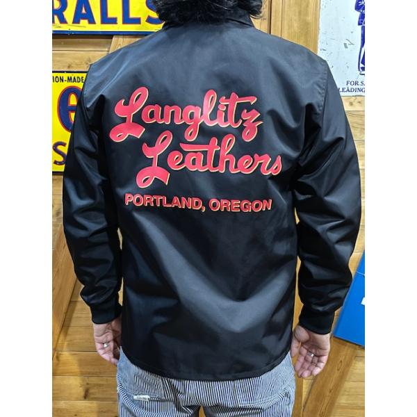 Langlitz Leathers ナイロンジャケット コーチジャケット Langlitz Leathers（ラングリッツレザー） コーチジャケット Langlitz