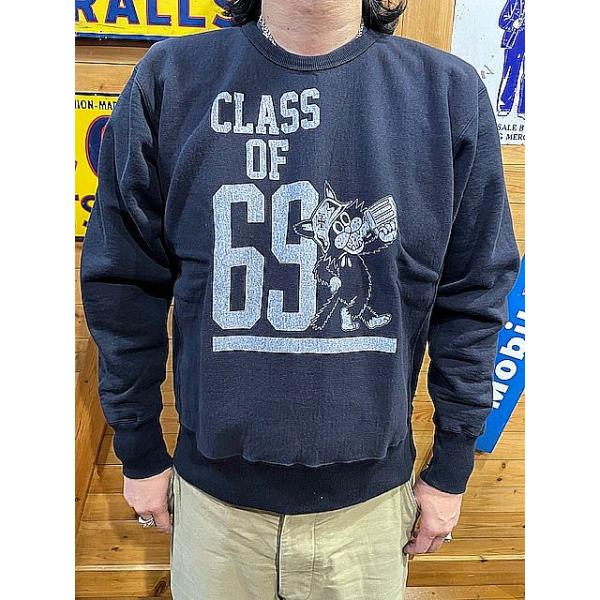 ウエストライド スウェット WEST RIDE 24FW RW SWEAT:CLASS OF 69 CHCL
