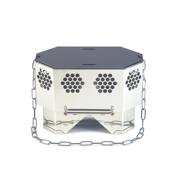 [Release date: November 23, 2022]ハンゴーコンロ・回天シリーズの炭ストーブバージョンハンゴーコンロ・回天[H]弐形(戦闘飯盒２型用)【セット内容】ハンゴーコンロ・回天弐形本体+炭ストーブカバー+火床※飯盒、亀...