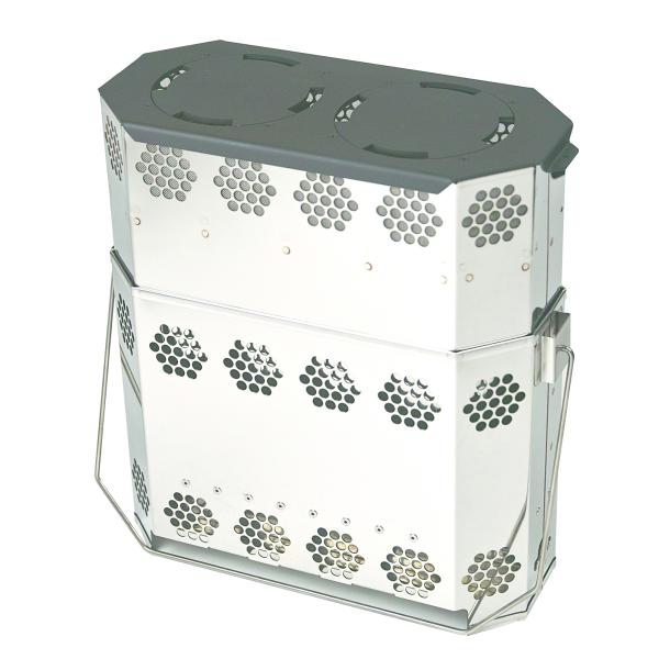 [Release date: November 23, 2024]『ハンゴーストーブ・炭ロボ２号』製品名　ハンゴーストーブ・炭ロボ２号サイズ　使用時：W335xD150xH360(mm)　　　　収納時：W335xD150xH255(mm)　...