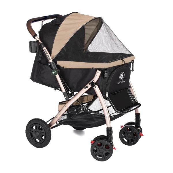 ペットカート【海外輸入品】　Enzo Pet Strollers  RESIN耐荷重〜34kgまで　折りたたみ可 犬用 ペットカート ENZO ペットストローラー RESIN タープ