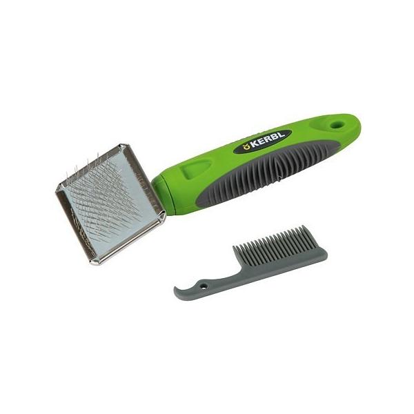 うさぎちゃん用のブラシです。     うさぎちゃん用のブラシです。絡まった毛をほどいたり汚れなどを取り除きます。アンダーコートを取り除くためのスリッカーです。クレンジングコームも付属しています。 柔らかめの金属製のブラシです。 操作性を最大...