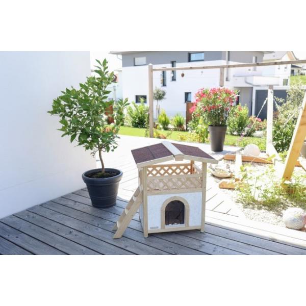 キャットハウス　kerbl製 Amazon | KERBL PET ハウス ECOキャットハウス エリー サイズ57