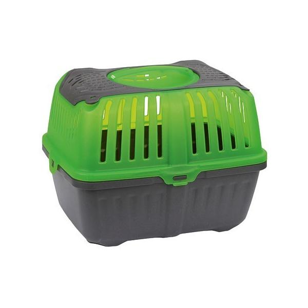 １９６２年からペット用品を製造するドイツのペット用品ブランド。軽量のハイグレードプラスチックでできています。使用しないときは重ねて収納できます。ハンドル部分も外すことができ、ふた部分もオープンできます。サイズ 30 x 23 x 23 cm...