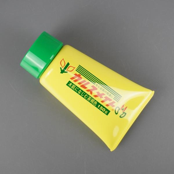 商品名 　カルスメイト　　(切り口 傷口保護剤)主成分 　酢酸ビニール樹脂、その他　　(性状：茶褐色のクリーム状)　内容量　150ｇ