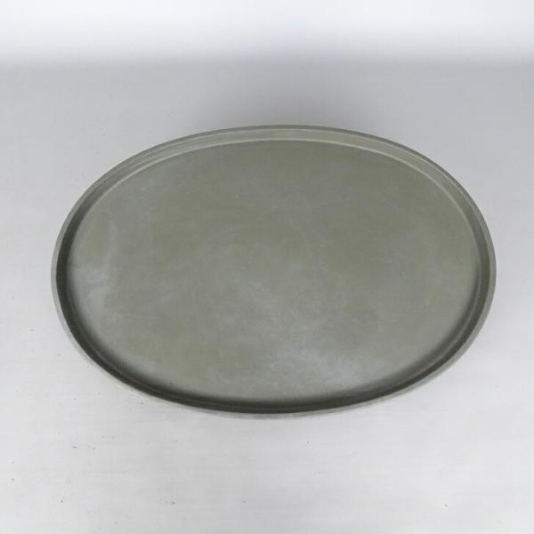 品名　水盤 (水庄園)サイズ　高さ　約3センチ　　横幅　約45.9センチ　奥行　約31.7センチ