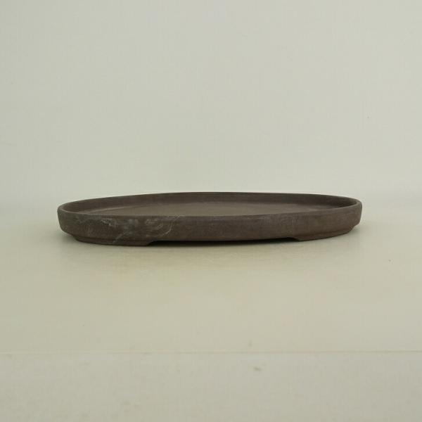 品名 　水盤 （落款なし）サイズ 　高さ　 約 2.8センチ　　横幅　 約 26.2センチ　奥行 　約 18センチ