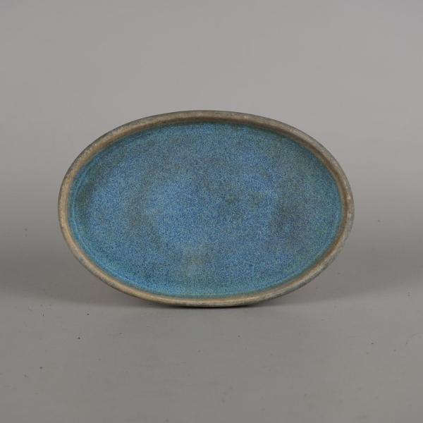 品名 　水盤　 (丸藤)サイズ 　高さ 　約1.5センチ　　横幅 　約16センチ　奥行 　約10.7センチ