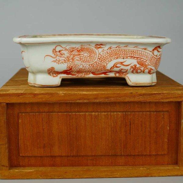 小品盆栽鉢　盆栽鉢　佑泉 月ノ輪涌泉作 高級盆栽鉢