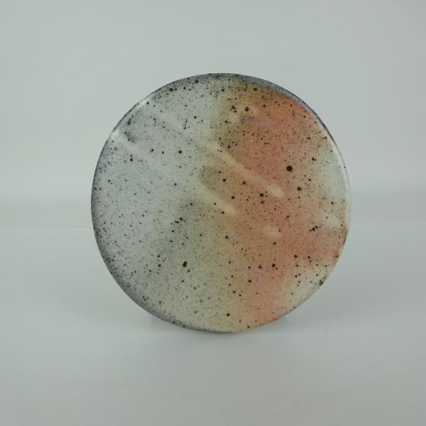 品名 　黎鳳　陶板　 (花台・飾卓)サイズ 　高さ　約 0.6センチ　　横幅　約 13センチ　奥行 　約 13センチ