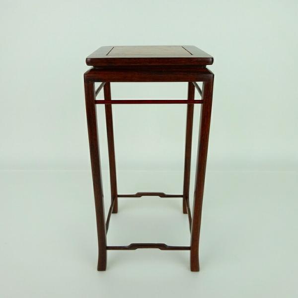 品名 　花台 高卓 (卓台/小品卓)サイズ 　高さ　 約20センチ　　横幅 　約9.5センチ　奥行 　約9.5センチ