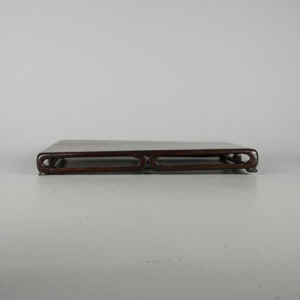 品　名 　花台 (卓台/小品卓)サ　イ　ズ 　高さ 　約2.8センチ　　横幅 　約29センチ　奥行　 約19センチ