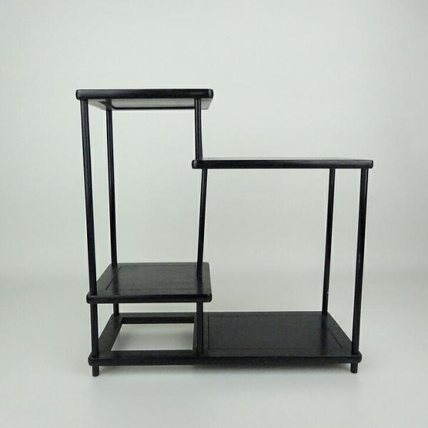 品名 　棚卓　花台 　(卓台・小品卓)サイズ 　高さ 　約29センチ　　横幅 　約30センチ　奥行 　約13センチ