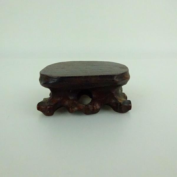 品名 　小品卓　花台 (敷板/飾台)サイズ 　高さ 　約2.5センチ　　横幅 　約6センチ　奥行 　約5センチ