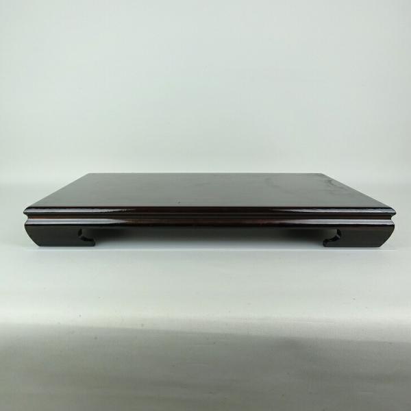 品名　卓　花台 (卓台/小品卓)サイズ　高さ　約6センチ　　横幅　約49センチ　奥行　33.5センチ