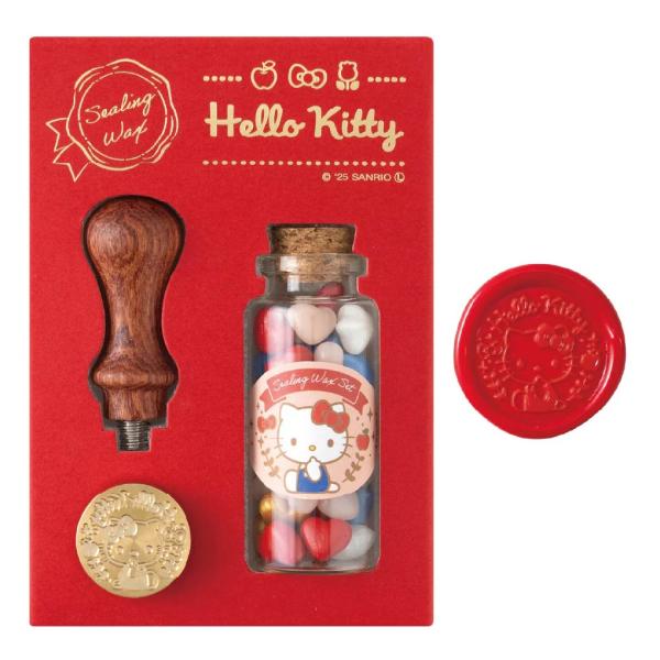 ビバリー シーリングワックスセット ハローキティ SLW-010 サンリオ キャラクター シーリングスタンプ ギフト プレゼント 実用的