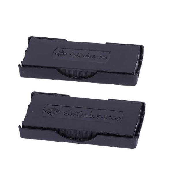 スキナスタンプ専用 交換パッド S6015 S6020 黒薄墨インクパッド 黒