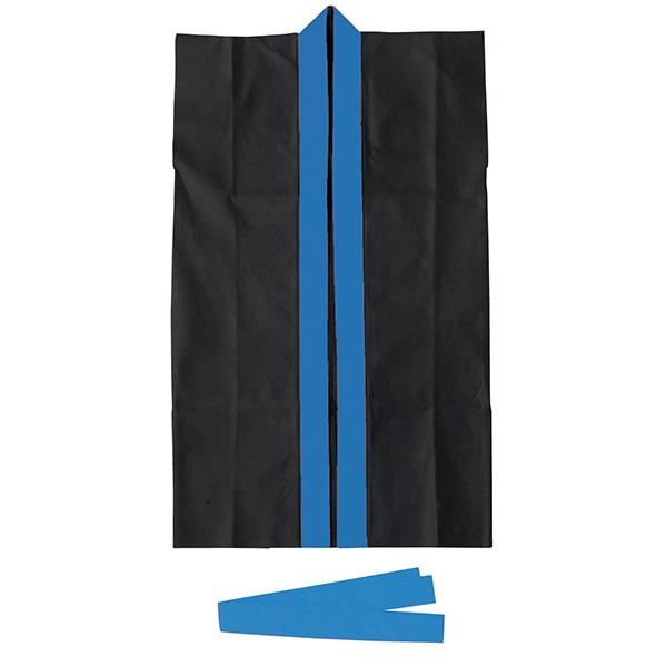 丈が長く、袖の無いデザインの動きやすいロングハッピです。安くて丈夫！軽さと撥水性を持ち合わせた不織布製！サイズ：（小学校高学年〜中学生用）570×900mm、ハチマキ：1400×45mm 材質：不織布※ご注文時にメーカー在庫が品切れになって...