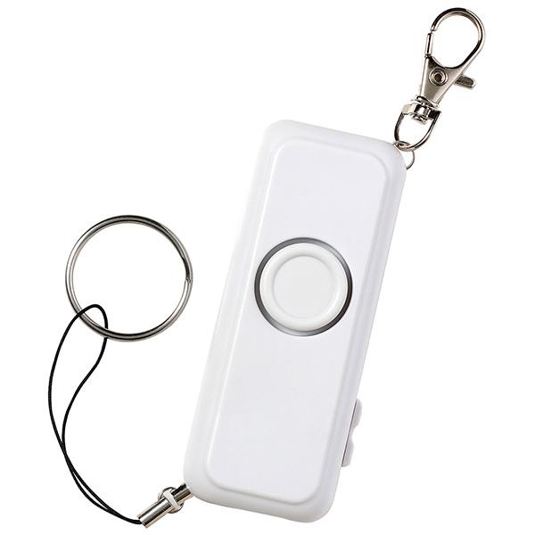 雨や雪にも強い防水設計！ライト：白色LEDライト（300ルクス以上）、音量：90db、連続吹鳴時間（25℃）：150分、防水：IPX4 ■商品サイズ：約90×35×25mm ■セット内容：反射ネックストラップ、単4電池2本付 ■重量：約63...