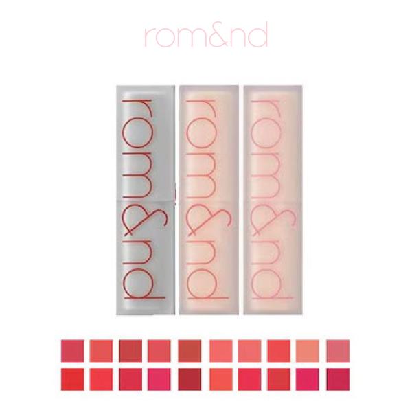 [rom&amp;nd] ゼロマットリップスティック Zero Matte Lipstick ロムアンド 韓国コスメ リップ01 DUSTY PINK/02 ALL THAT JAZZ/03 SILHOUETTE/04 BEFORE SUN...