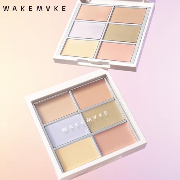 [WAKEMAKE] ディファイニング カバー コンシール パレット Defining Cover Conceal Fit Palette ウェイクメイク コンシーラー パレット 1号 ライト 2号 ミディアム