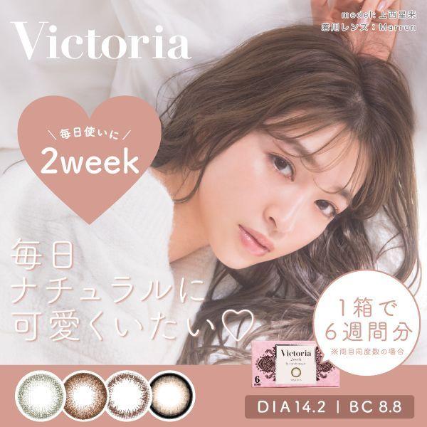 Victoria 2week by candymagic ヴィクトリア ２ウィーク 度あり/度なし 1箱6枚入り