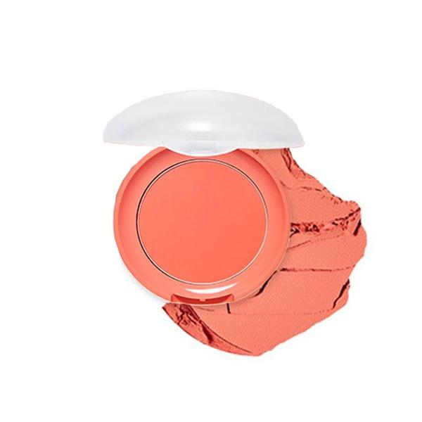 ETUDE ラブリー クッキー ブラッシャー RD301 レッドグレープフルーツプリン（グレープフルーツレッド） マカロンみたいにコロコロしたパッケージでパステルな色味がとってもキュート♪明るく自然な色味のパウダーがソフトでキュートな印象を...