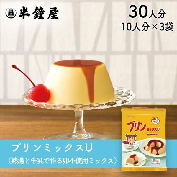 かんてんぱぱ プリンミックスU 30人分（10人分×3袋）（伊那食品